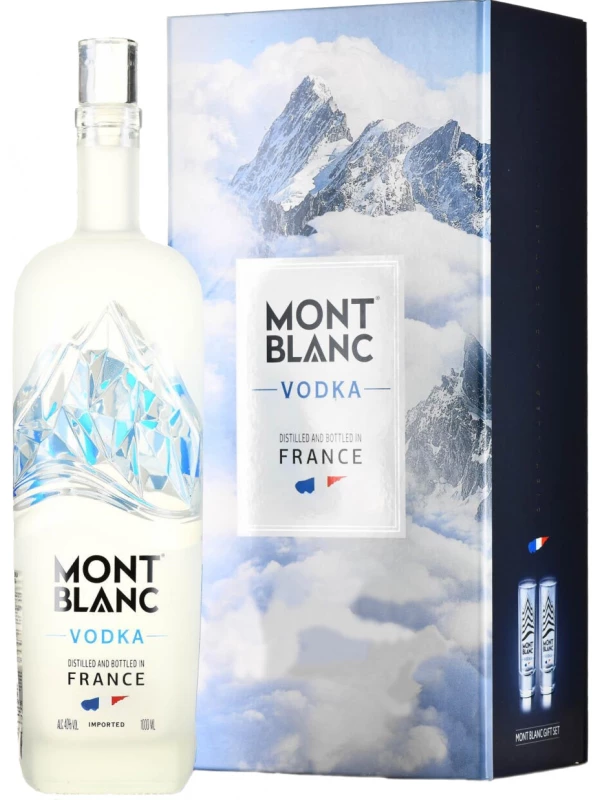 Mont Blanc, gift box with 2 shots