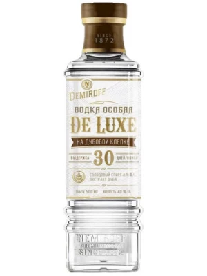 Водка Demiroff De Luxe, Vyderzhannaya na Dubovoj Klepke 0.5 л