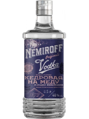 Водка Nemiroff, Pine on Honey 0.5 л
