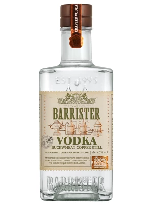 Водка Barrister Buckwheat Copper Still 0.5 л