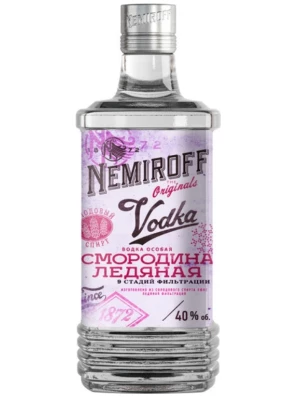 Водка OPVZ, Nemiroff Smorodina Ledyanaya 0.7 л