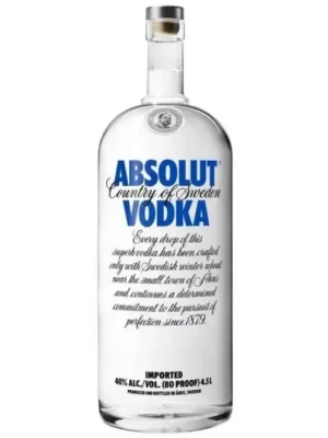 Водка Absolut 4.5 л