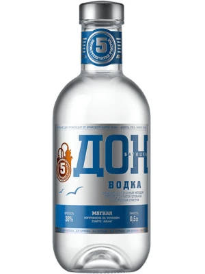 Водка Дон-Батюшка Мягкая 0.5 л