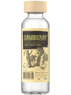 Водка Samogray, Craft Birch Vodka 0.5 л