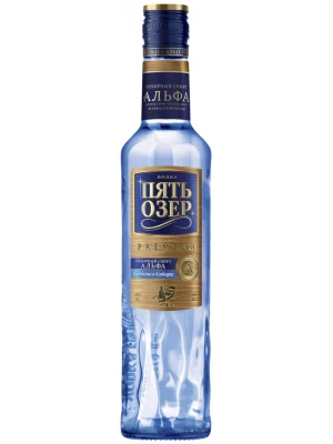 Водка Пять Озер Премиум 0.5 л