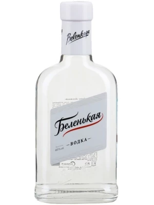 Водка Беленькая, фляга 0.1 л