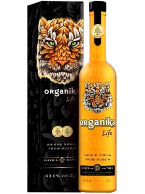 Водка Organika Life, gift box 0.7 л