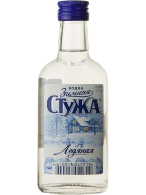 Водка Зимняя Стужа Ледяная 0.1 л