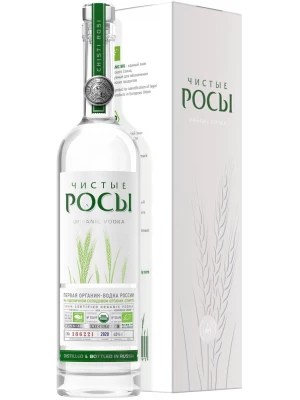 Водка Чистые Росы, в подарочной коробке 3 л