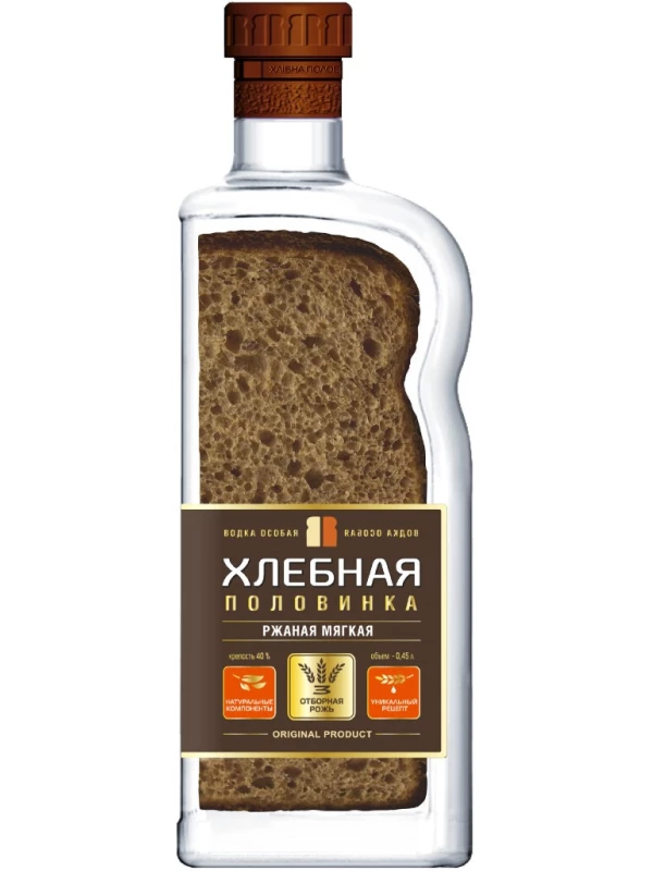 Хлебная Половинка Ржаная Мягкая