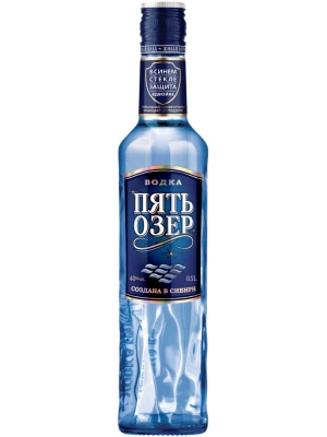 Водка Пять Озер 0.5 л