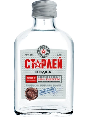 Водка Старлей 0.01 л