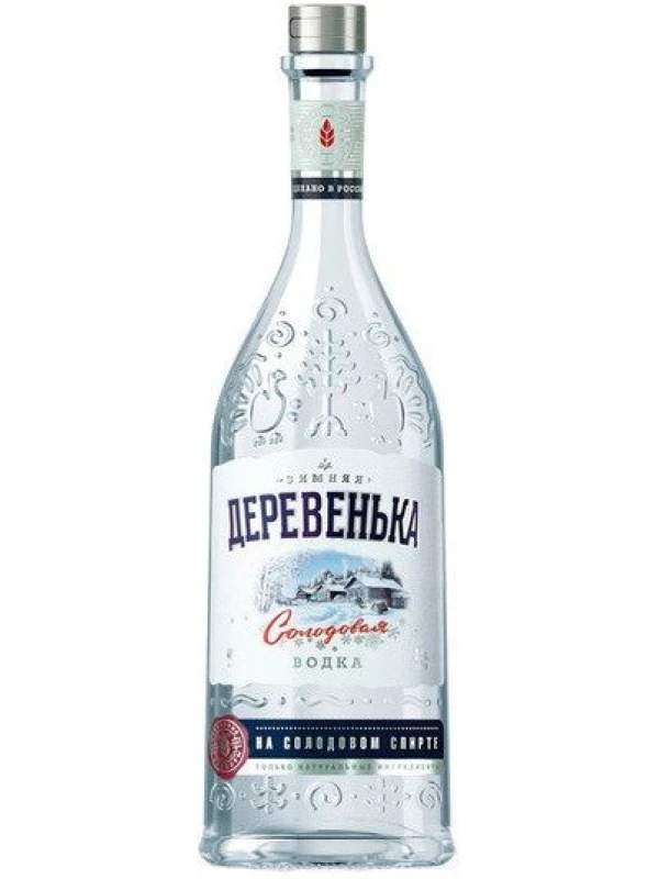 Зимняя деревенька
