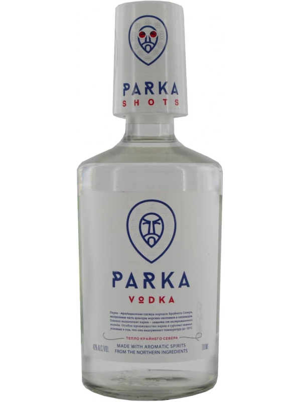 Parka, with glass