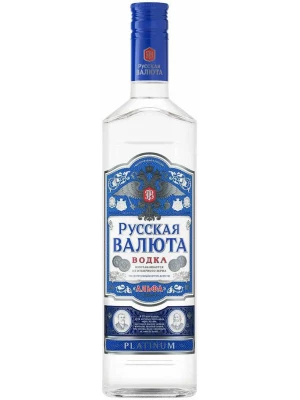Водка Русская Валюта Платинум 0.5 л