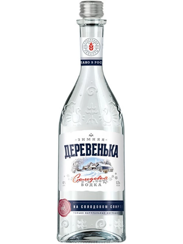 Зимняя деревенька