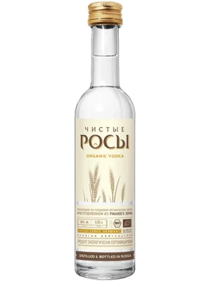 Водка Чистые Росы Из ржаного зерна 0.05 л