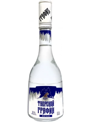Водка Тверской Графин Мягкая 0.5 л