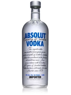 Водка Absolut 0.375 л
