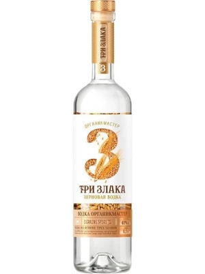 Водка Органикмастер Три Злака 0.5 л