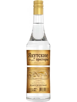 Водка Якутские Просторы Классическая 0.45 л