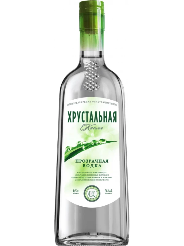 Хрустальная Капля Прозрачная