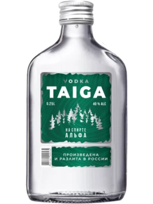 Водка Тайга 0.25 л