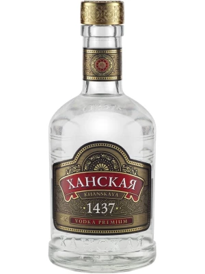 Водка Ханская де Люкс Премиум 1 л