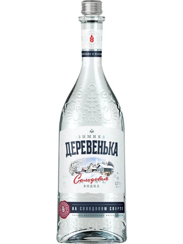 Зимняя деревенька