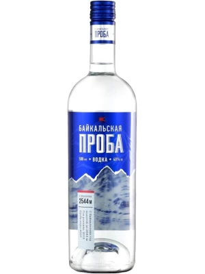 Водка Байкальская Проба 0.5 л