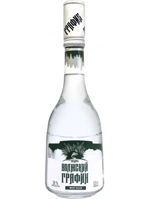 Водка Волжский Графин Мягкая 0.5 л