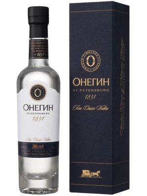 Водка Онегин, в подарочной коробке 0.05 л