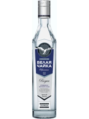 Водка Белая Чайка Очищенная морской солью 0.5 л