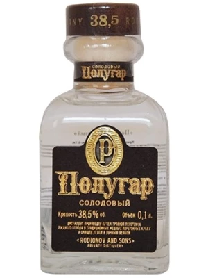Водка Polugar Malt 0.1 л