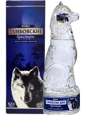 Водка Тамбовские Просторы, в подарочной коробке 0.7 л