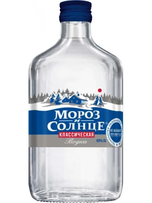Водка Мороз и Солнце Классическая 0.1 л