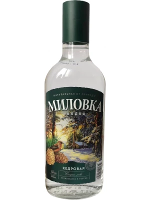 Водка Миловка Кедровая 0.5 л