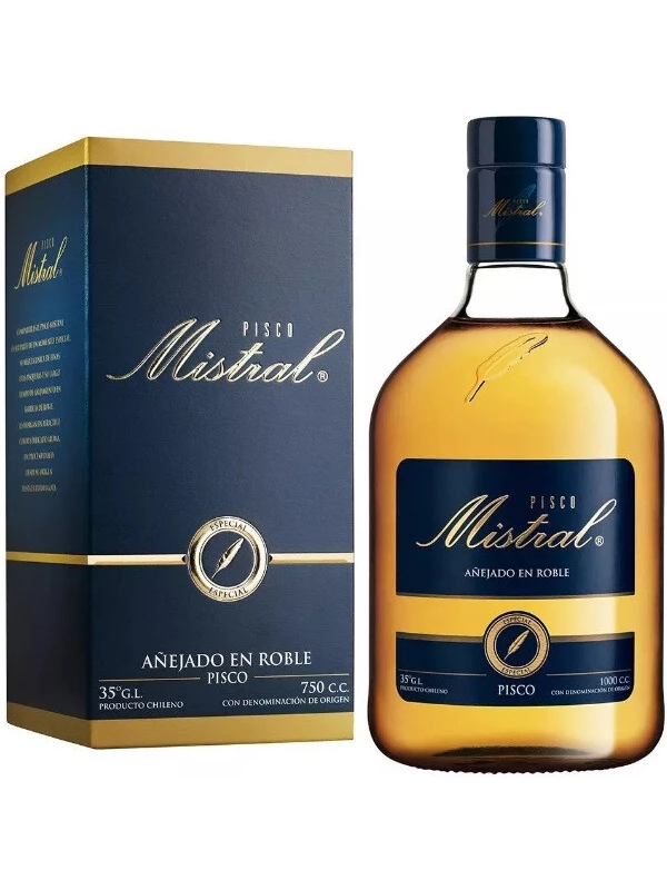 Pisco Mistral Especial, gift box