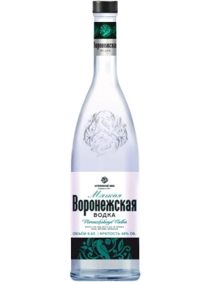 Водка Воронежская Мягкая 0.5 л