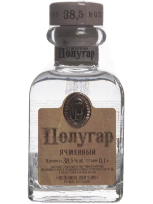 Водка Polugar Barley 0.1 л