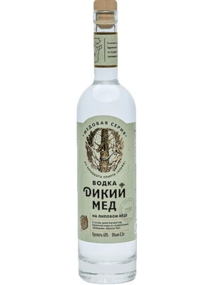 Водка Дикий мед на Липовом Меде 0.5 л