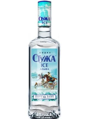 Водка Альфа Люкс, Стужа Айс Альфа 0.5 л