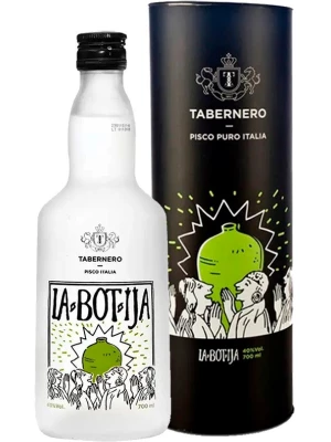 Водка Tabernero, La Botija Pisco Puro Italia, gift box 0.7 л
