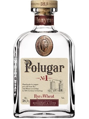 Водка Polugar №1, Rye & Wheat 0.615 л