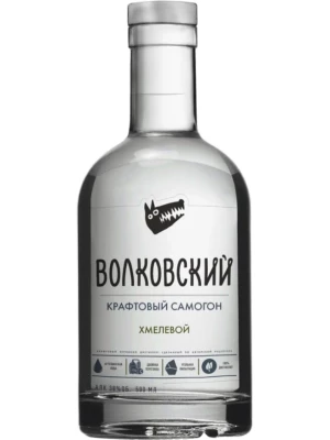 Водка Волковский Крафтовый Самогон Хмелевой 0.5 л