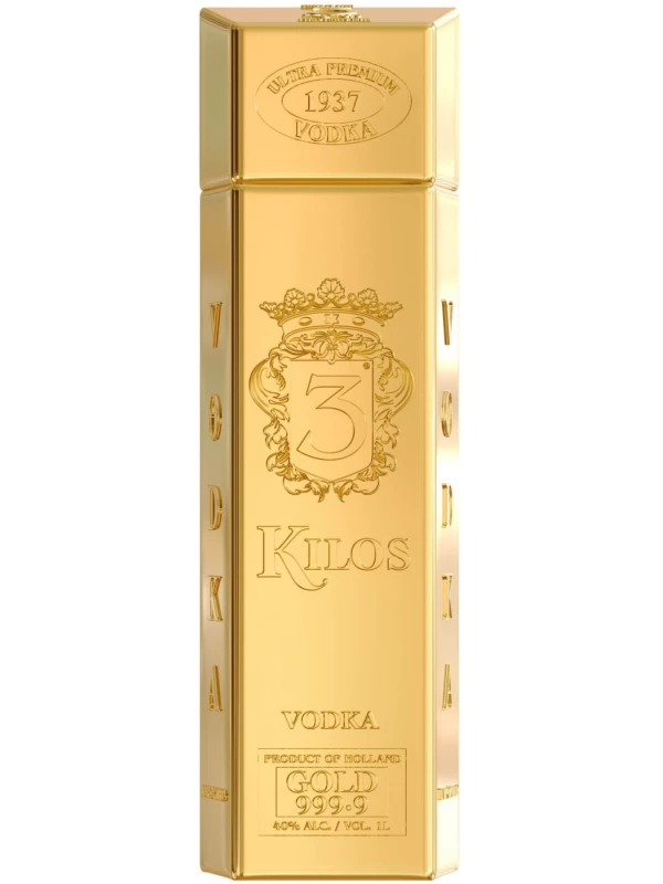 3 Kilos Vodka, Gold 999.9
