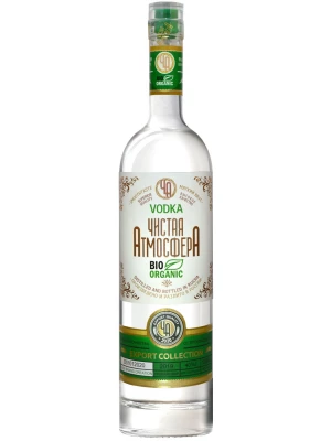 Водка Чистая Атмосфера Био Органик 0.5 л