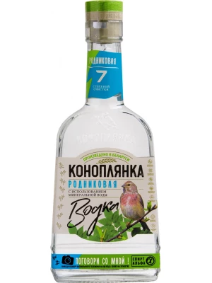 Водка Коноплянка Родниковая 0.1 л