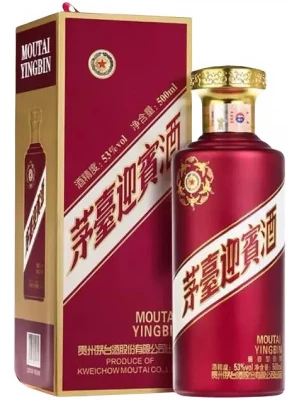 Водка Moutai Purple Yingbin, gift box 0.5 л