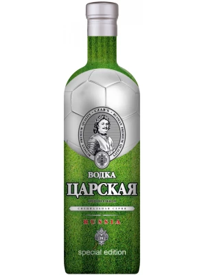 Водка Царская Оригинальная, Футбольный дизайн 1 л